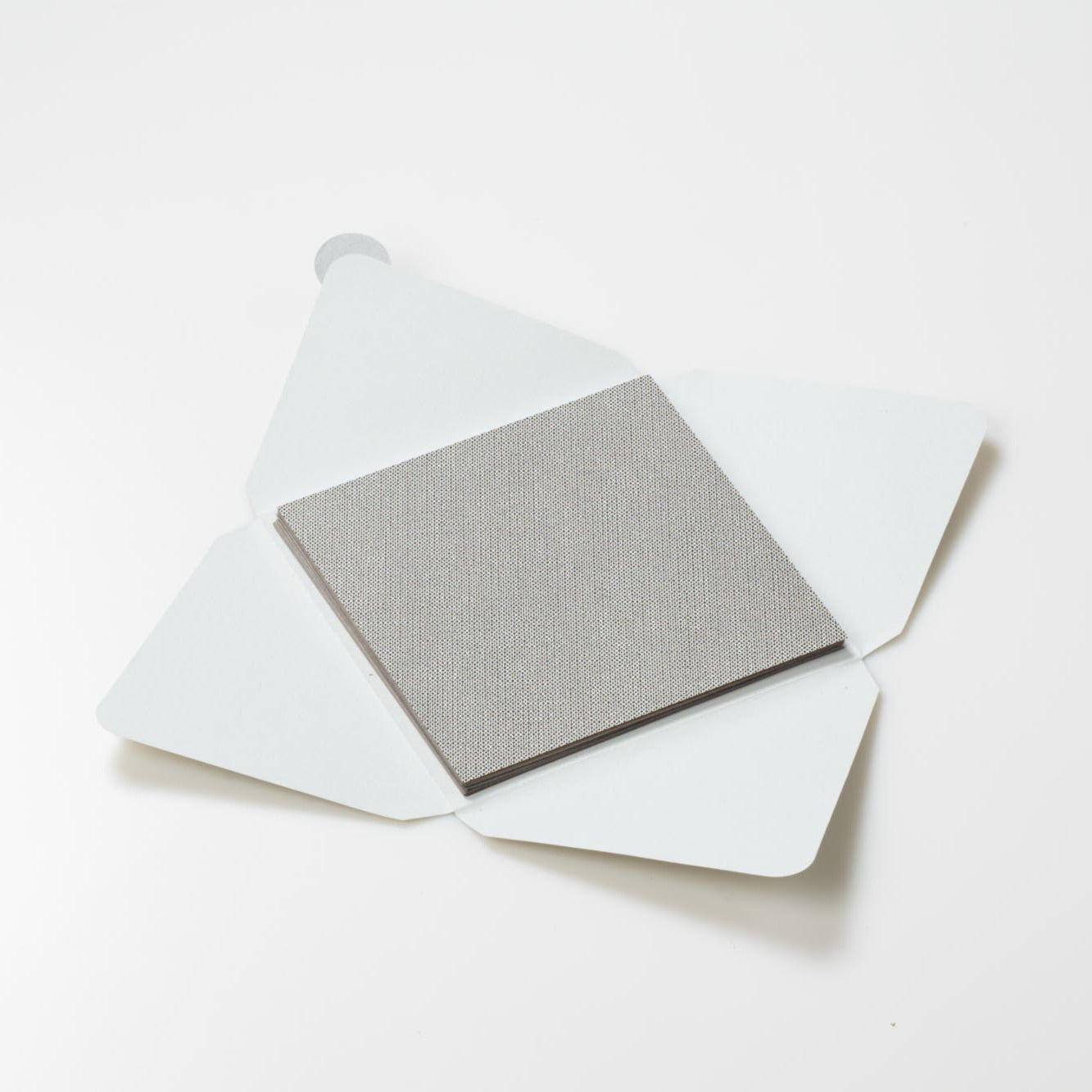 Kit di fogli "Lino Sale & Pepe" formato origami 15 cm x 15 cm - Manamant Paper Tales -FGA6104FBM2D